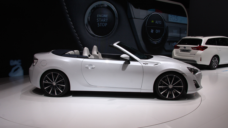 Illustration for article titled This Is The Scion FR-S Cabrio In The Flesh